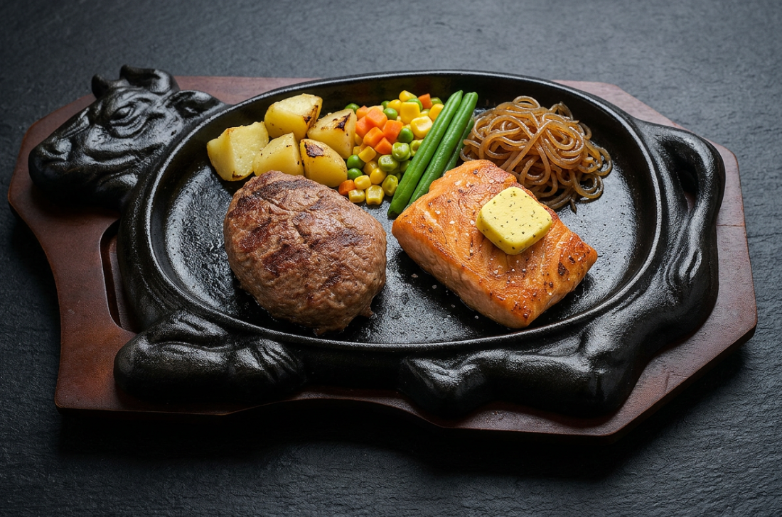 Double Hamburger Steak