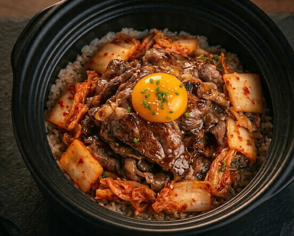 Teppan Pot Wagyu Yakiniku with Rice