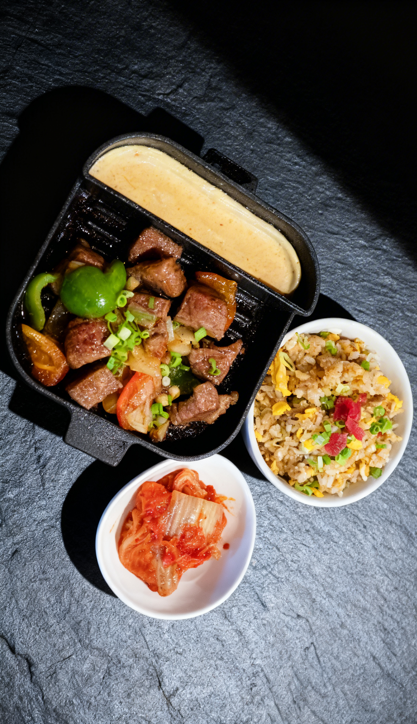 Teppan Pot Wagyu Yakiniku with Rice